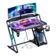 Escritorio Gamer MOTPK con Estante y Luces LED
