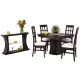 HYS COMEDOR + 4 SILLAS + COMODA FRIBURGO