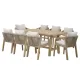 Juego de Comedor Cuadrado - Modelo Remanso