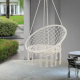 Silla Colgante empotrable Outsunny estilo moderno de tejido mixto de poliester