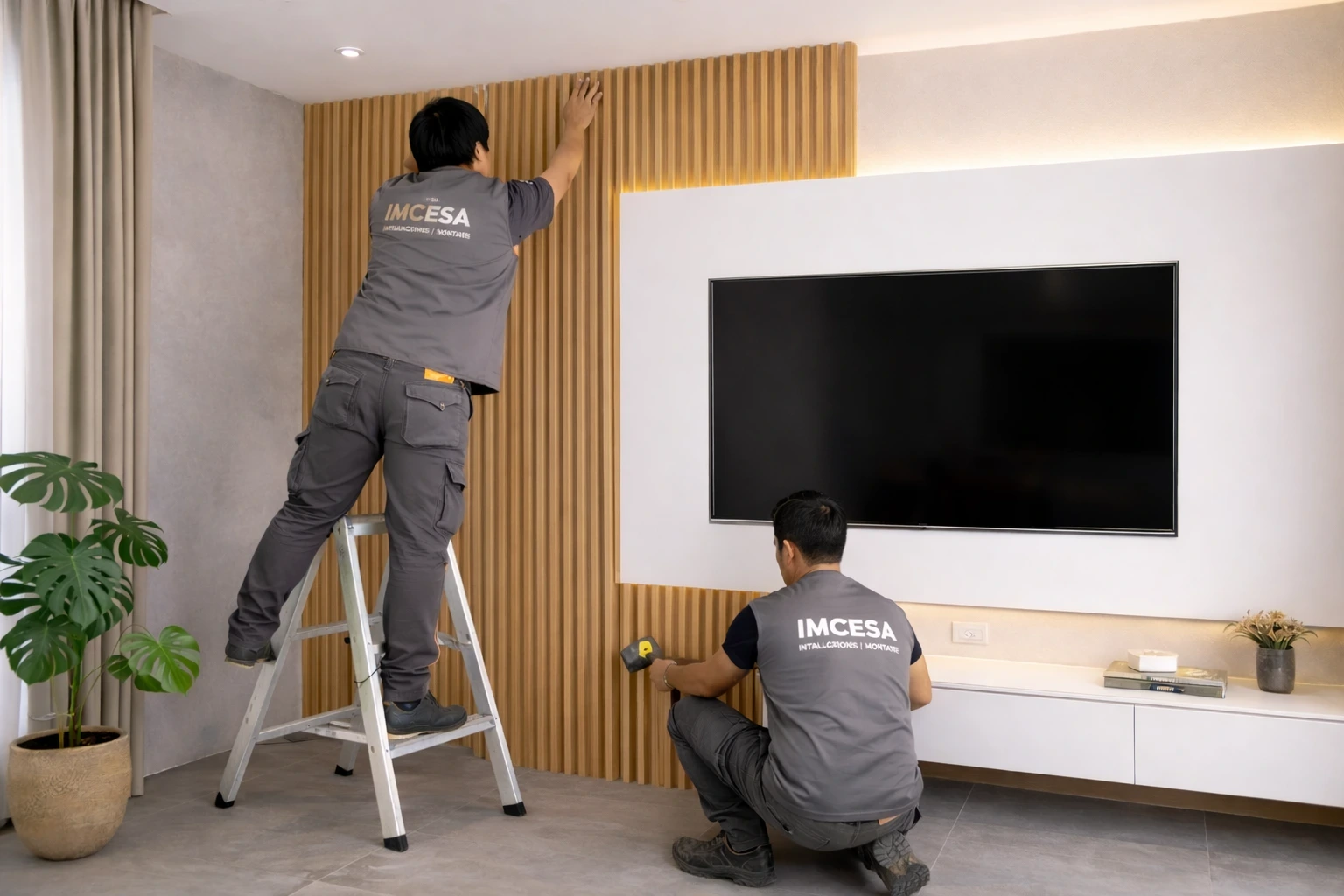 Centro de entretenimiento moderno con Wall Panel: Tendencia 2026 para salas elegantes