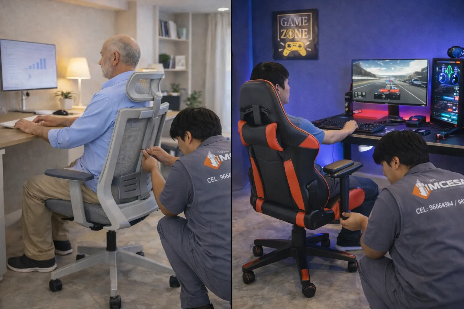 Sillas ergonómicas vs. Sillas gamer: ¿Cuál alivia realmente el dolor de espalda?