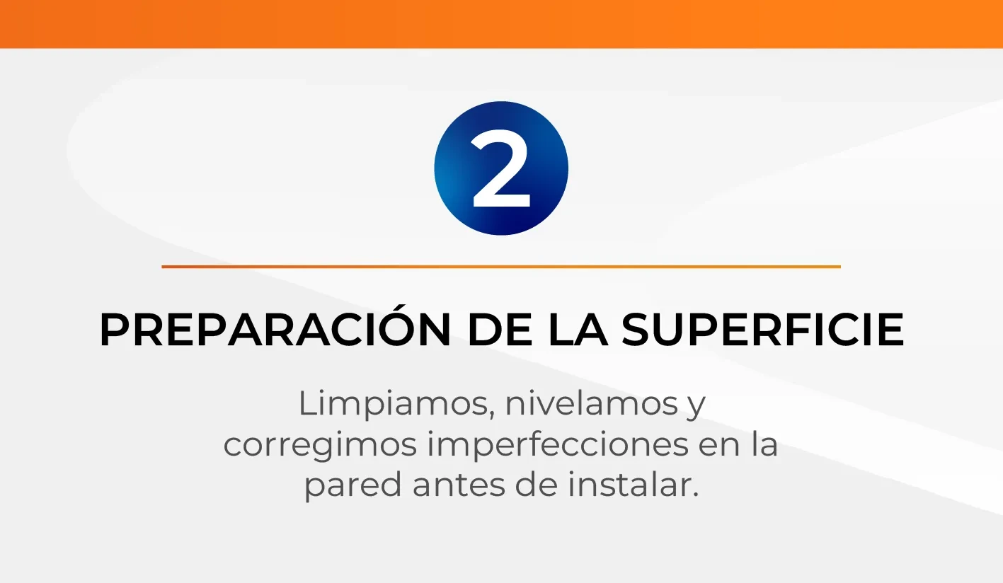 Instalacion wall panels