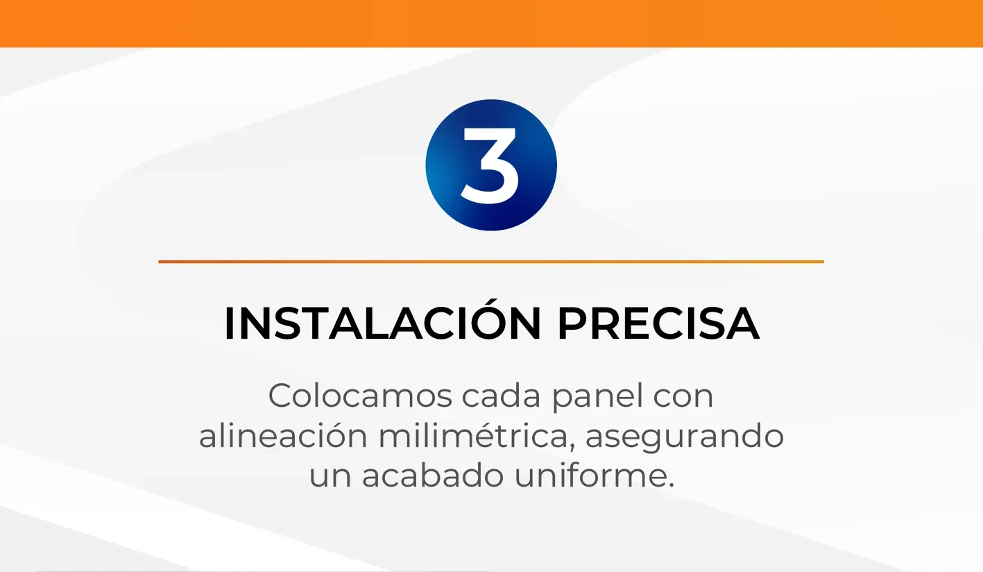 Instalacion wall panels