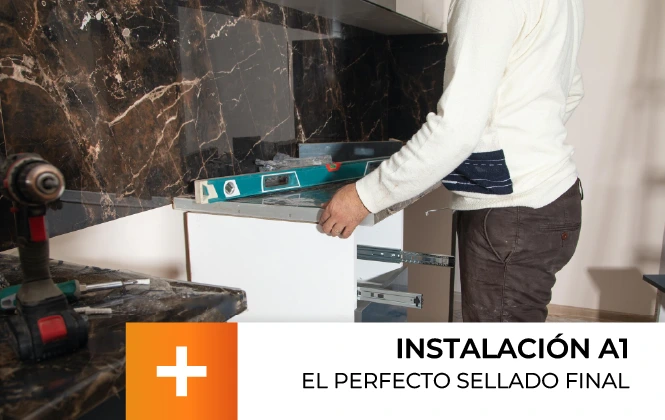 Instalaci tableros cuarzo