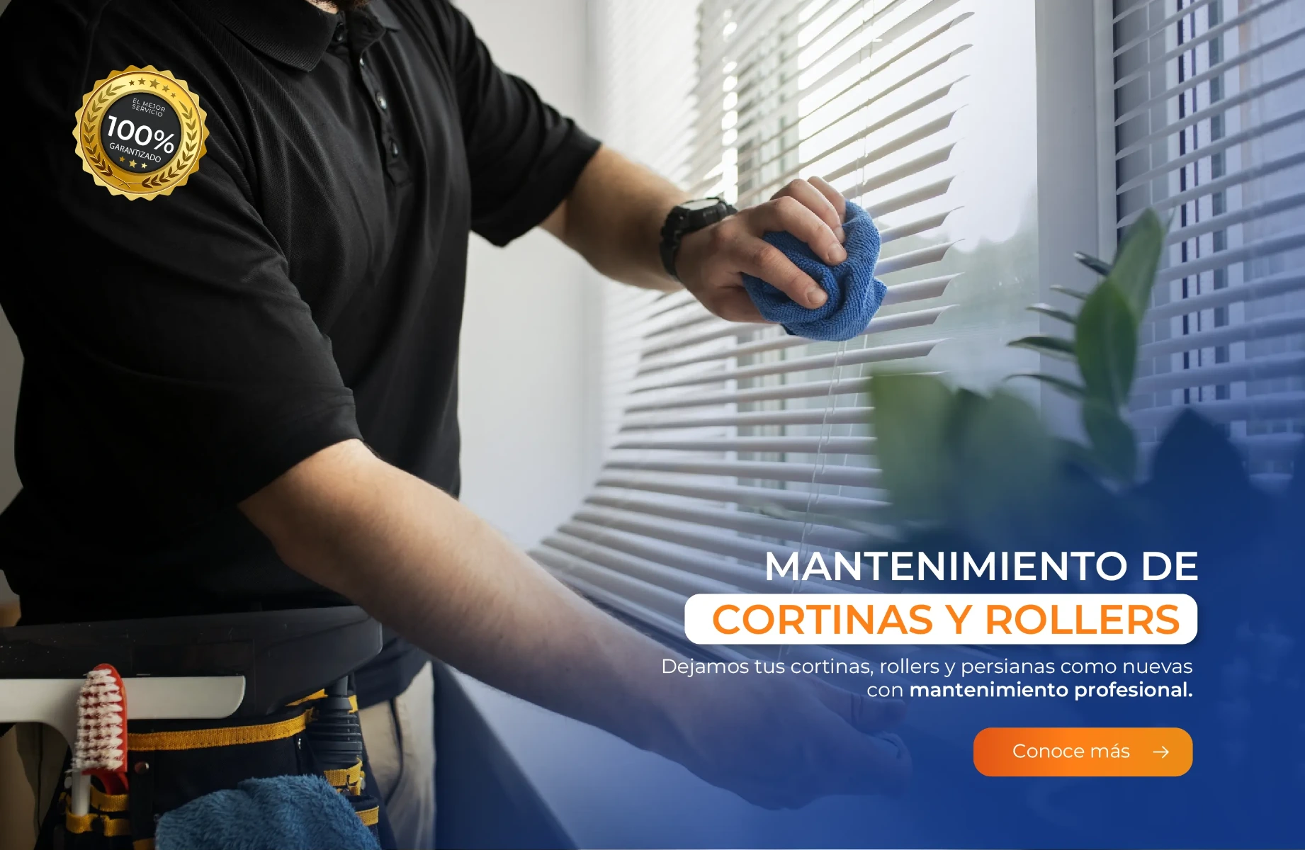 Servicio mantenimiento cortinas