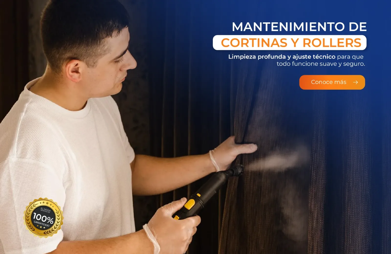 Servicio mantenimiento cortinas