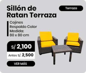 Sillon de ratan Sillon de ratan