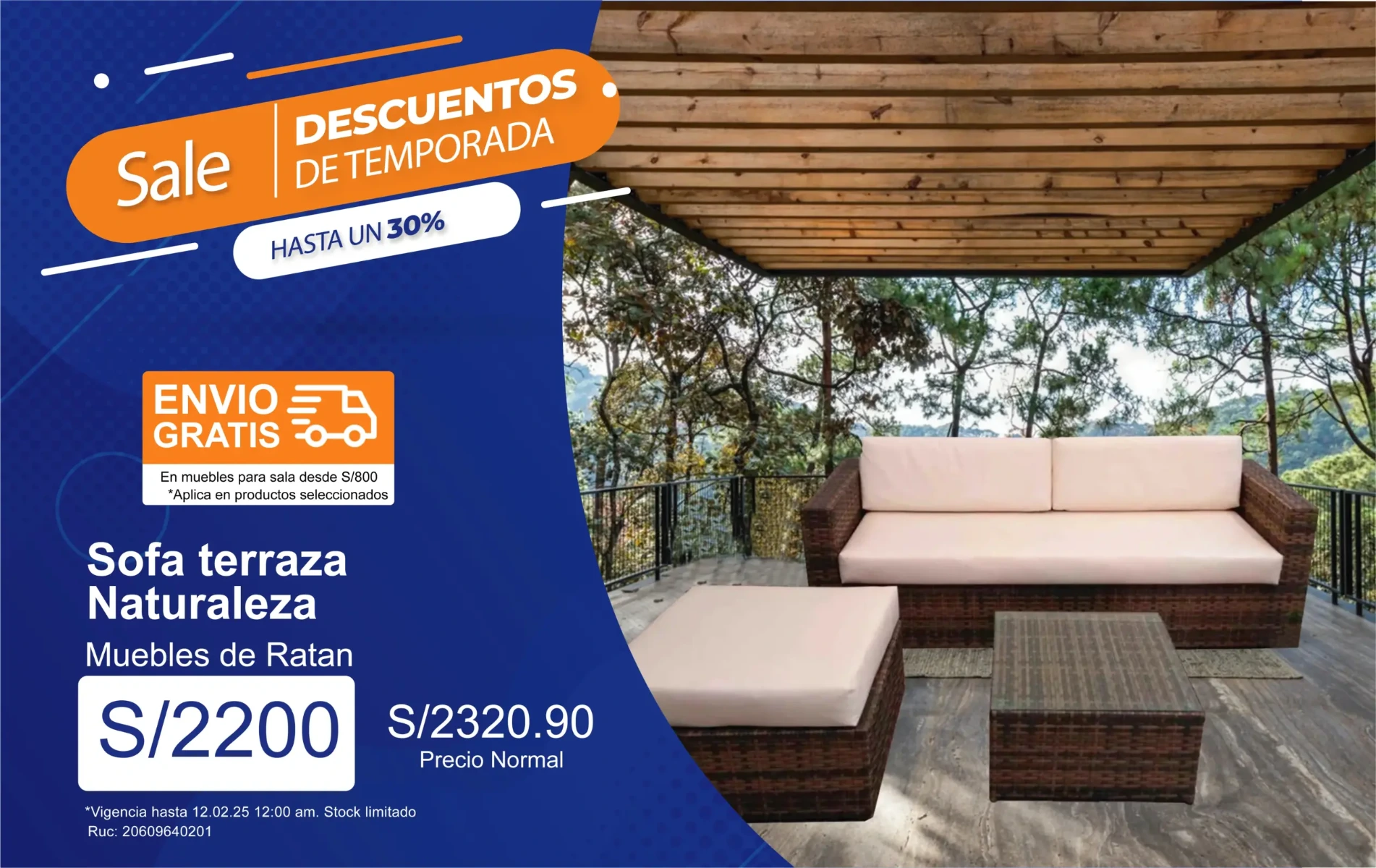 Sofa terraza Sofa terraza
