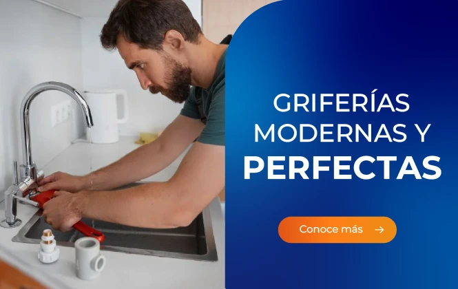 Instalacion griferia moderna