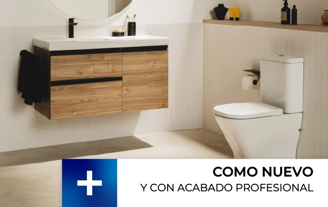 Instalacion vanitorios con acabado profesional