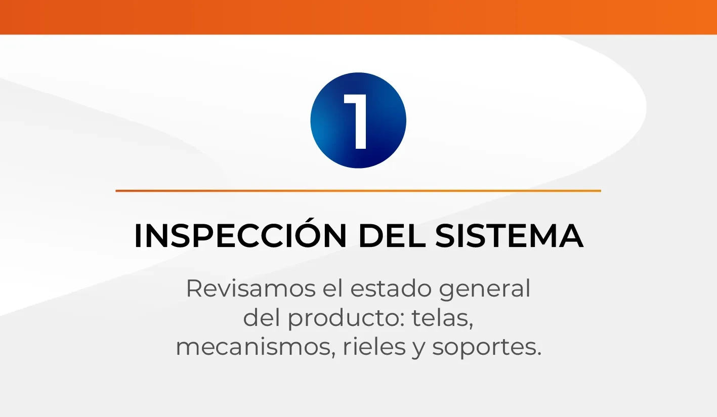 Mantimiento cortinas