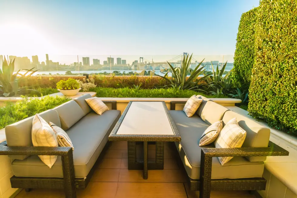 Muebles terraza lima