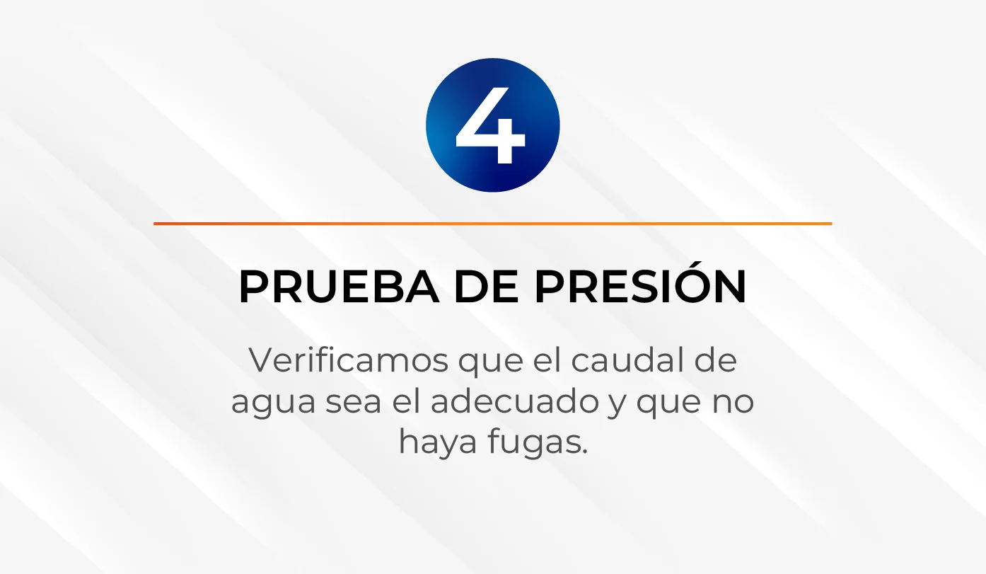 Pruebas gasfiteria lima