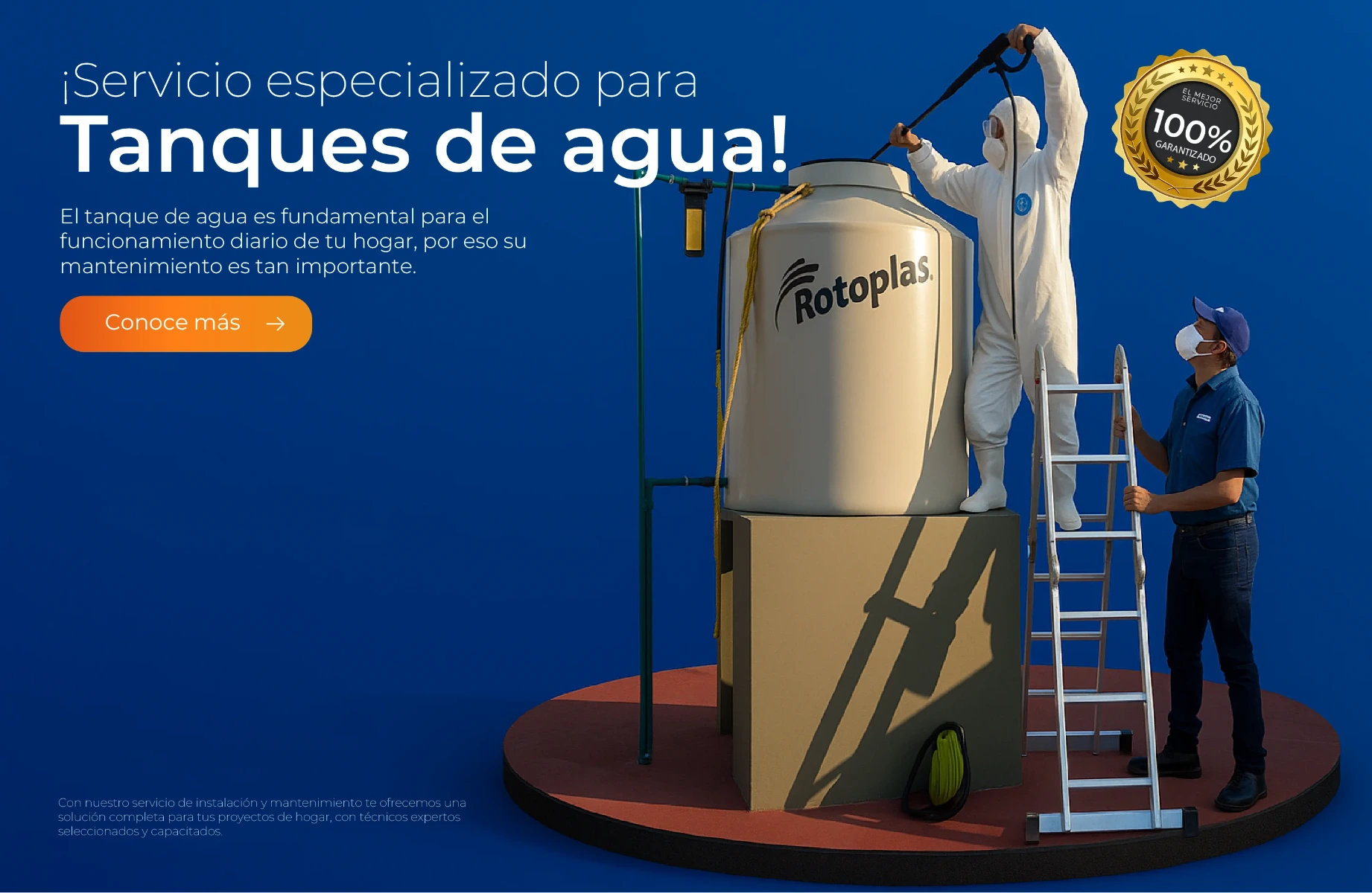 Servicio instalacion tanques