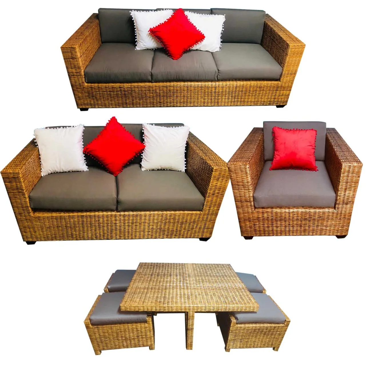 Venta de Muebles de Rattan Natural en Lima